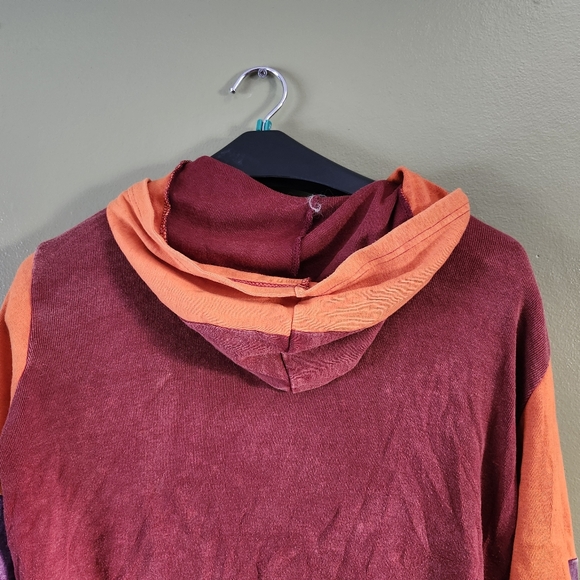 Retro patchwork hoodie - Picture 2 of 2